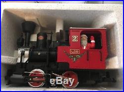LGB 20540 Christmas Train G Scale Rare Vintage Set In Original Box Toy w Track