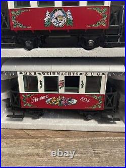 LGB 20540 G Scale Christmas Passenger Train Set With Box No Track See Pics