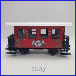LGB 20540 G Scale Christmas Santa Train Steam Loco Passenger Set With Box Read