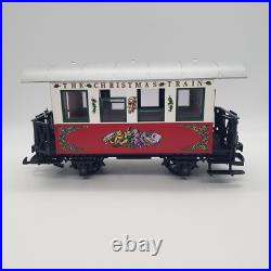 LGB 20540 G Scale Christmas Santa Train Steam Loco Passenger Set With Box Read