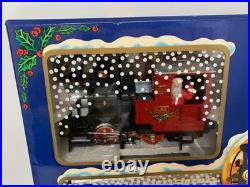 LGB 20540 US G Scale Christmas Santa Train Steam Loco Passenger Set (READ DESC)