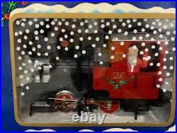 LGB 20540 US G Scale Christmas Santa Train Steam Loco Passenger Set (READ DESC)