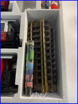 LGB 20540 US G Scale Christmas Santa Train Steam Loco Passenger Set (READ DESC)