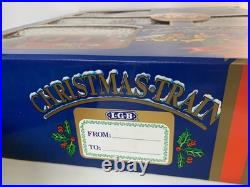 LGB 20540 US G Scale Christmas Santa Train Steam Loco Passenger Set (READ DESC)