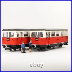 LGB 2065 G Scale Jägermeister Railbus 2 Car Set DC Powered in original box