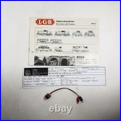 LGB 2065 G Scale Jägermeister Railbus 2 Car Set DC Powered in original box