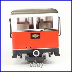 LGB 2065 G Scale Jägermeister Railbus 2 Car Set DC Powered in original box
