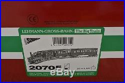 LGB 20705 Zillertal Train Set with Sound Smoke & Lights Metal Wheels G Scale