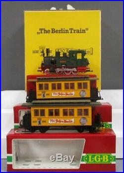 LGB 2074 SPREEWALD LOCO & 3060B THE BERLIN TRAIN ANNIVERSARY SET EX/Box