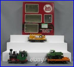 LGB 21401 Good G Gauge Steam Train Set EX/Box