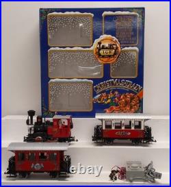 LGB 21540 G Gauge Christmas Steam Train Set EX/Box