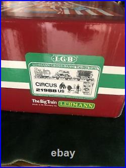 LGB 21988 US Circus Train Set 1988