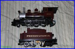 LGB 2219S Engine with 4 Pass Car Set 32843 Baggage, 3081 Combine, (2) 3280 Coaches