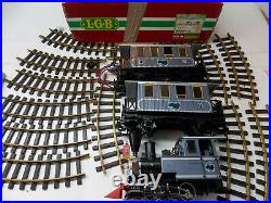 LGB 22301 Lake George & Boulder Passenger Train Set with Track and Transformer