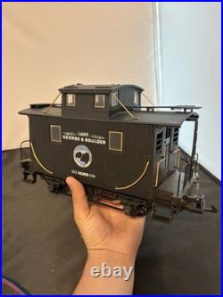 LGB 22401 Lake George & Boulder G Gauge Starter Train Set Locomotive Cars Track