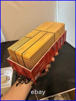 LGB 22401 Lake George & Boulder G Gauge Starter Train Set Locomotive Cars Track