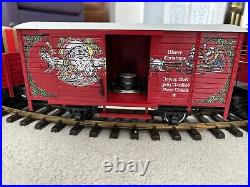 LGB 22530 Christmas Train Set G Scale Extra Cars & Track Orig Boxes Local Pickup