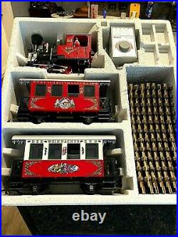 LGB 22540 Christmas Train Starter Set in Box Lehmann 1992 G Scale As Is