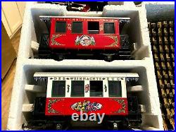 LGB 22540 Christmas Train Starter Set in Box Lehmann 1992 G Scale As Is