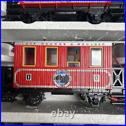LGB 25301 Lake George & Boulder G Gauge Steam Passenger Train Set Box