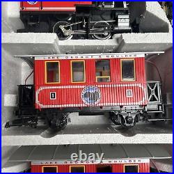 LGB 25301 Lake George & Boulder G Gauge Steam Passenger Train Set Box