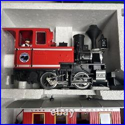 LGB 25301 Lake George & Boulder G Gauge Steam Passenger Train Set Box