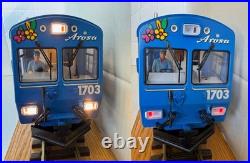 LGB 27432 30900 37670 37673 37674 37690 RhB Arosa Electric Loco set with DCC LN