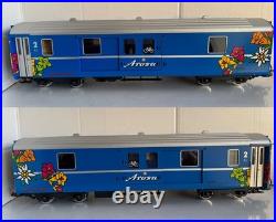 LGB 27432 30900 37670 37673 37674 37690 RhB Arosa Electric Loco set with DCC LN