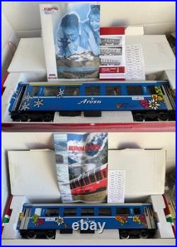 LGB 27432 30900 37670 37673 37674 37690 RhB Arosa Electric Loco set with DCC LN