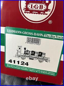 LGB 41124 Christmas Gondola WithGnome Train Set, 30th Anniversary, Ex-C7, G Scale