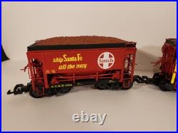 LGB 45040 Santa Fe ATSF Ore Car Train Set 3 Cars