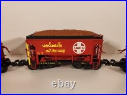 LGB 45040 Santa Fe ATSF Ore Car Train Set 3 Cars