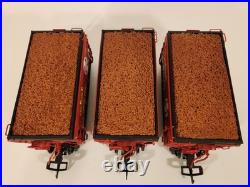 LGB 45040 Santa Fe ATSF Ore Car Train Set 3 Cars