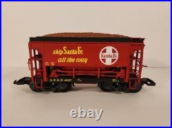 LGB 45040 Santa Fe ATSF Ore Car Train Set 3 Cars