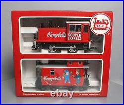LGB 70630 Campbell's Souper Express G Gauge Steam Train Set/Box