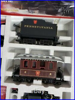 LGB 72323 Light & Smoke Starter Pennsylvania Starter Train Set Pre-owned