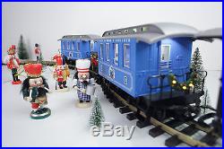 LGB 72327 HLW 15105 G Scale Ultimate Hybrid 71 LED Passenger Christmas Train Set