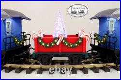 LGB 72327 SL Tiffany Ultimate Hybrid 71 LED Passenger Christmas Train Set NEW