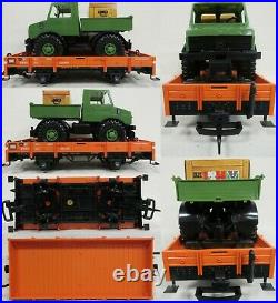 LGB 72402 Work Train G Scale Starter Set with Track Freight & More Model Railway