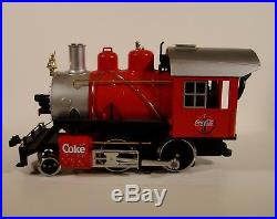 LGB 72428 Coca-Cola Starter Train Set with SOUND. Lights & Smoke. Excellent Cond