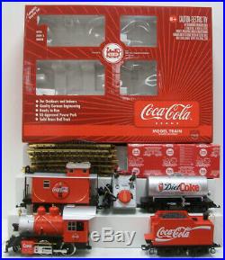 LGB 72428 G Scale Coca-Cola Starter Train Set NIB