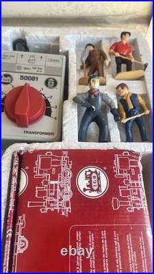 LGB 72430 G Scale Work Train Starter Set with Light & Smoke Complete In Box