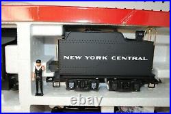 LGB 72442 NYC 2-4-0 Steam Loco & Tender Freight Train Set withSound G-Scale