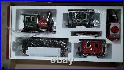 LGB 72460 Christmas G Gauge Steam Starter Train Set EX/Box (CE)