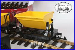 LGB 72503 Construction Site Train Starter Set With Tank Steam Loco +2 Cars NEW