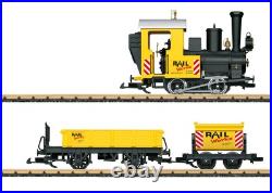 LGB 72503 Railworks Works G Gauge Steam Starter Train Set LGB 72503 Railworks Works G Gauge Steam Starter Train Set