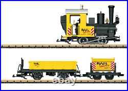 LGB 72503 Railworks Works G Gauge Steam Starter Train Set