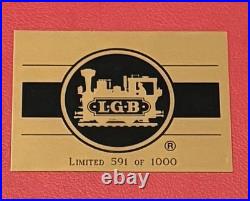 LGB 72520 Limited Edition G Scale Train Set #591/1000 w Case Auto Transport New