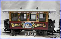 LGB 72534 Christmas Train Seasons Greetings Starter Set 2000 G Scale LGB 72534 Christmas Train Seasons Greetings Starter Set 2000 G Scale