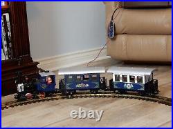 LGB 72545 G Scale Christmas Train Set withBox Complete, WORKS Rare Blue Set LGB 72545 G Scale Christmas Train Set withBox Complete, WORKS Rare Blue Set